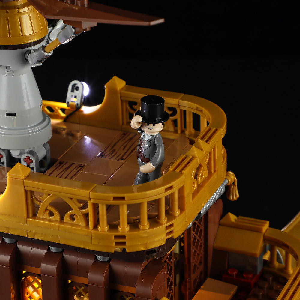 Steampunk Airship: Light Catcher 1641PCS