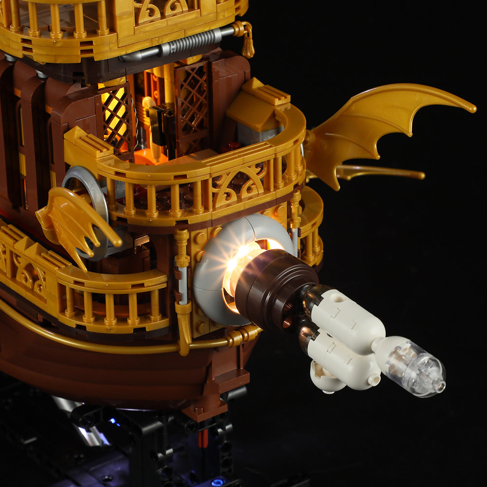 Steampunk Airship: Light Catcher 1641PCS