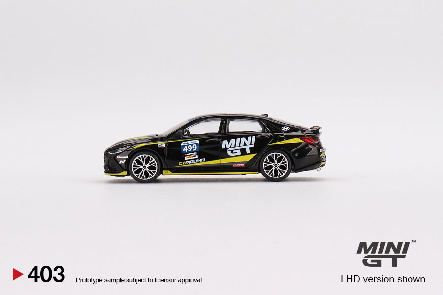 Mini GT Hyundai Elantra N #499 Caround Racing Hyundai N-Festival