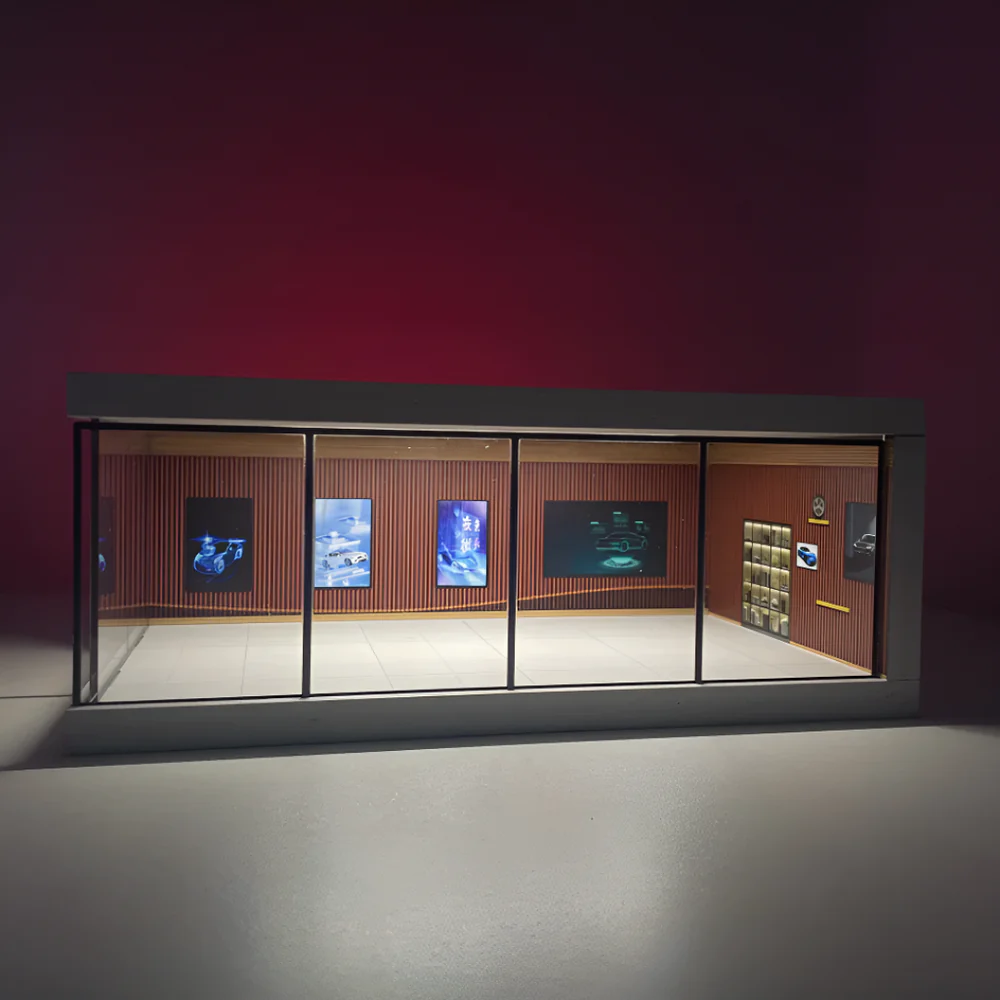 Luxury Miniature Car Showroom for 1:24, 1:43 & 1:64 Models