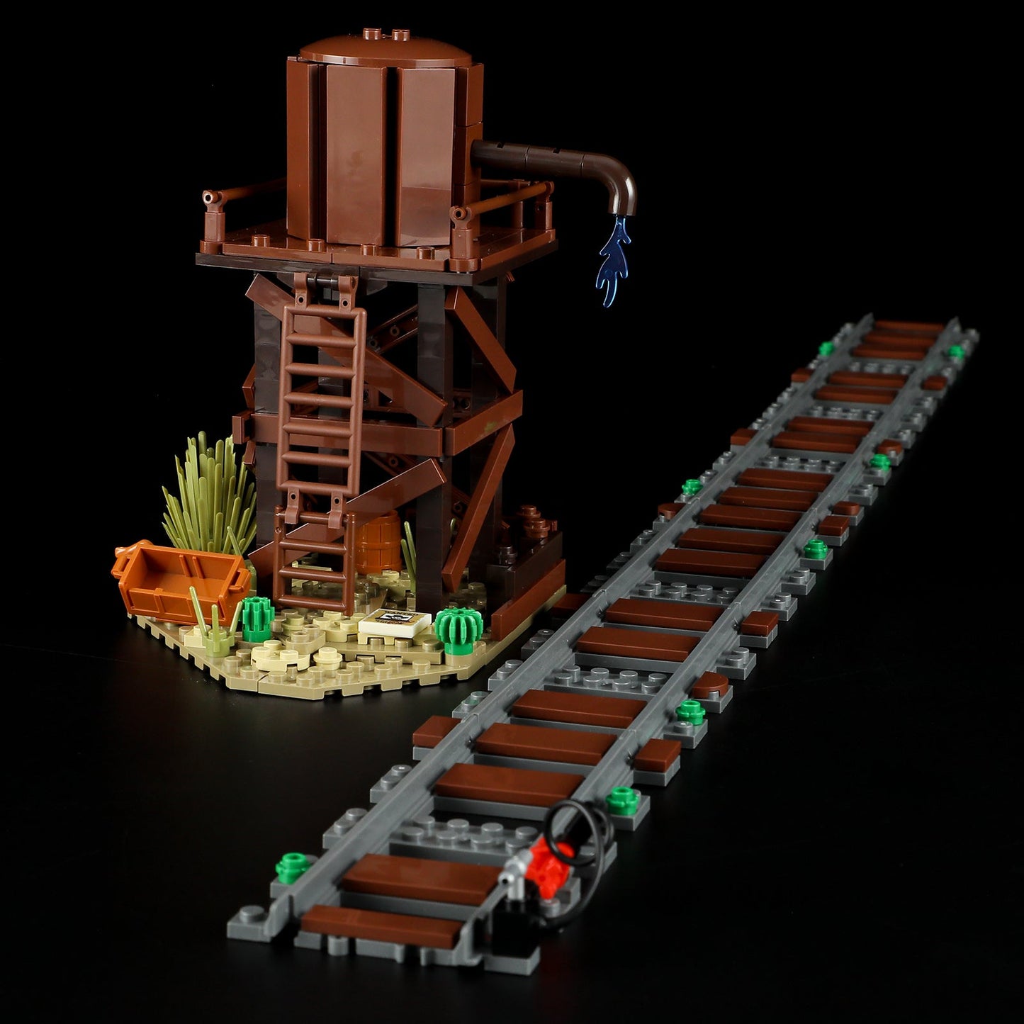 Western Freight Train 1524PCS