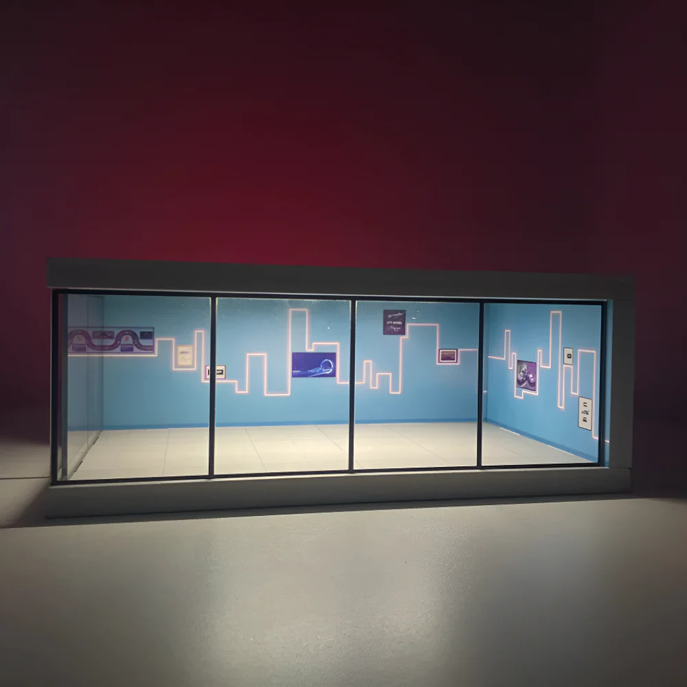 Luxury Miniature Car Showroom for 1:24, 1:43 & 1:64 Models