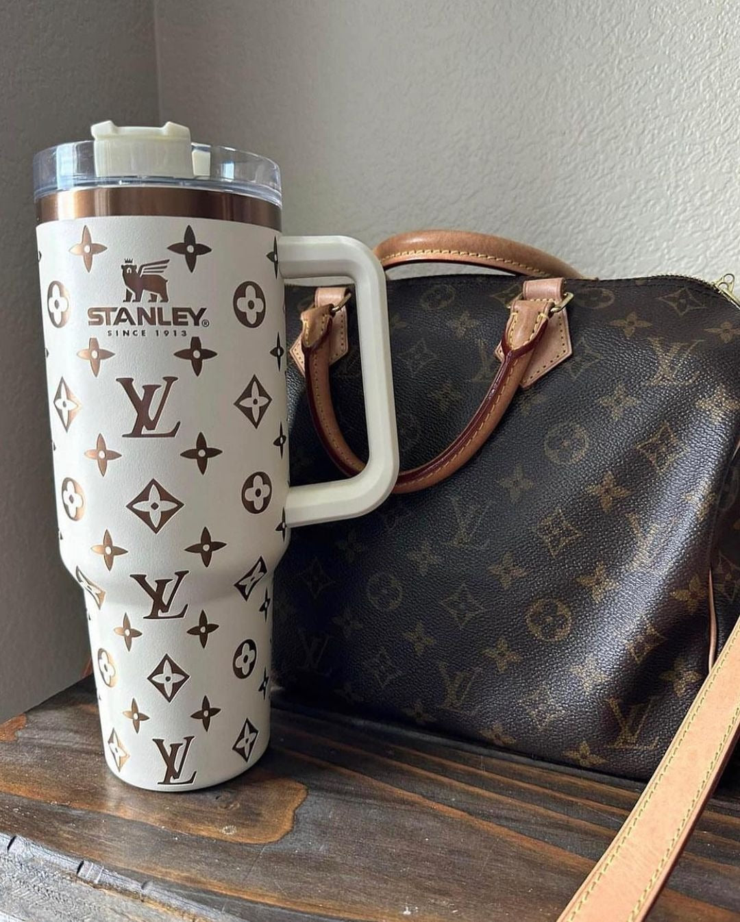 LV theme Design Tumbler 40oz