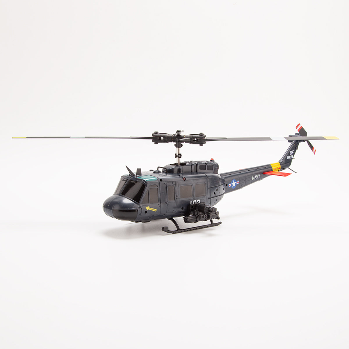 C032 1/48 Scale UH-1 Huey 2.4G 6CH Flybarless RC Helicopter Model (RTF Version)