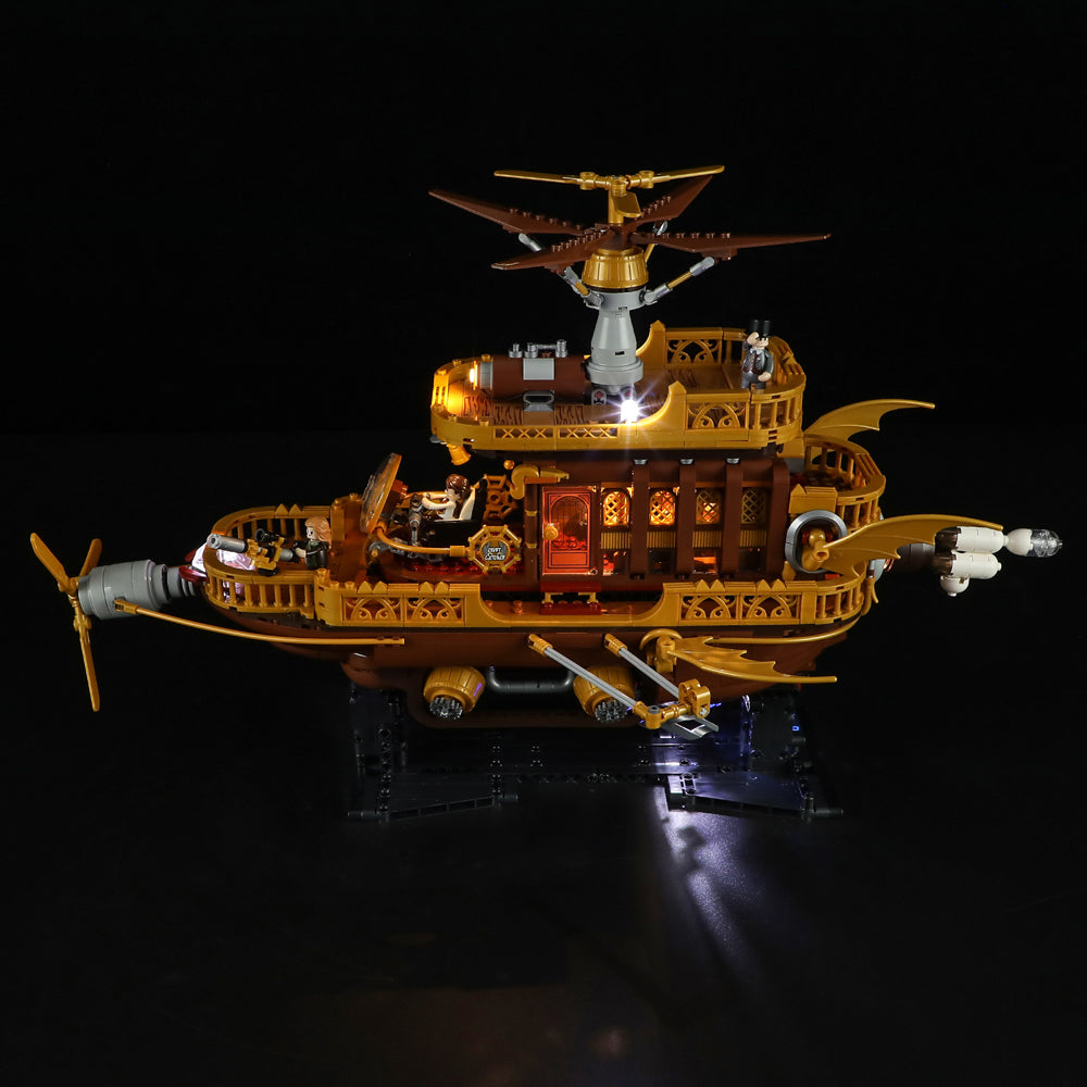 Steampunk Airship: Light Catcher 1641PCS