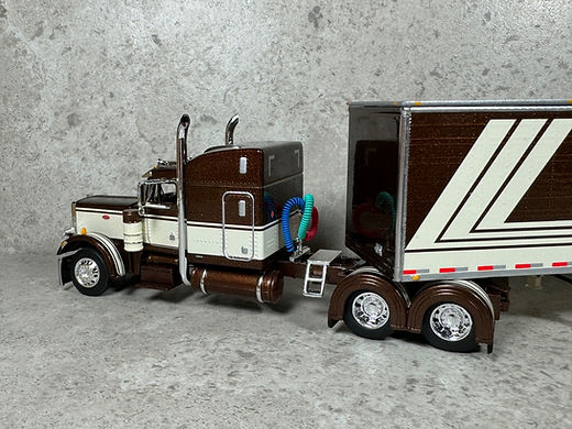 Peterbilt Model 359 w/ 63" Sleeper & 53' Trailer 1:64 Scale Model - DCP 60-1675