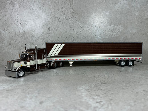 Peterbilt Model 359 w/ 63" Sleeper & 53' Trailer 1:64 Scale Model - DCP 60-1675