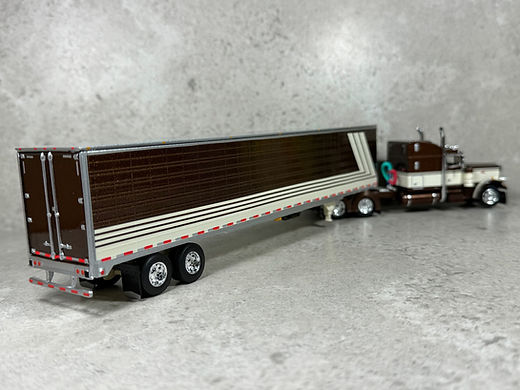 Peterbilt Model 359 w/ 63" Sleeper & 53' Trailer 1:64 Scale Model - DCP 60-1675