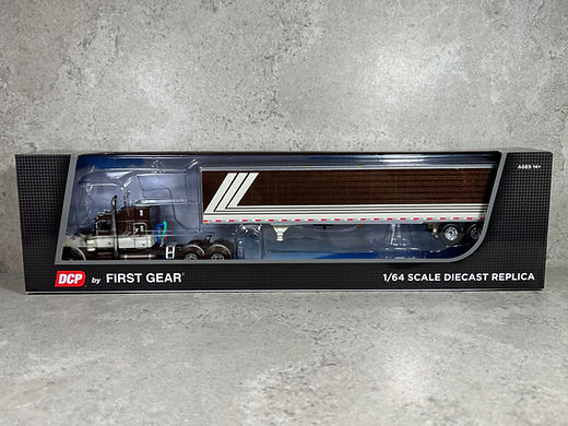 Peterbilt Model 359 w/ 63" Sleeper & 53' Trailer 1:64 Scale Model - DCP 60-1675