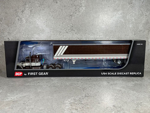 Peterbilt Model 359 w/ 63" Sleeper & 53' Trailer 1:64 Scale Model - DCP 60-1675