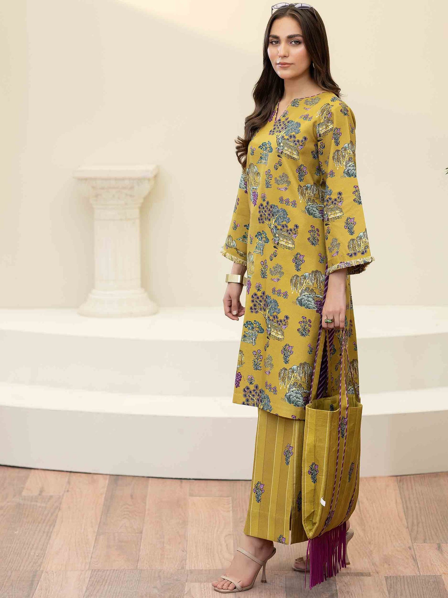 LUXE CO-ORD SET WITH BAG