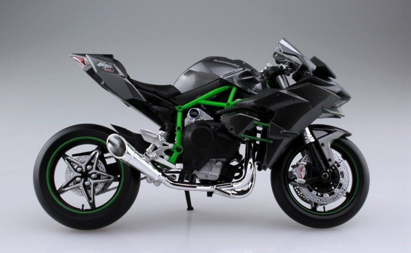 Kawasaki Ninja H2R Scale Model bike collectible 1:9 - Big Size