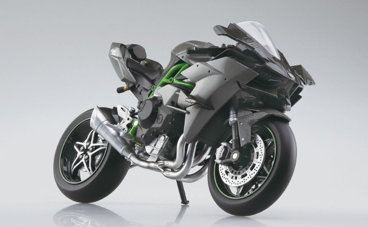 Kawasaki Ninja H2R Scale Model bike collectible 1:9 - Big Size
