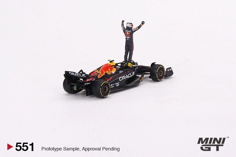 Mini GT 1:64 F1 Red Bull Racing RB18 #11 Sergio Pérez 2022 Monaco Winner #551