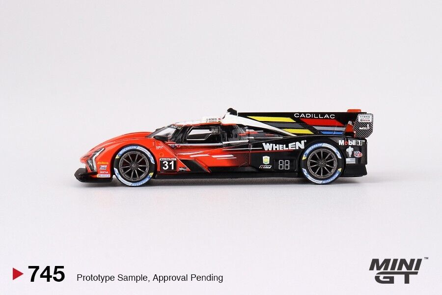 Mini GT 1:64 Cadillac V-Series.R #31 Whelen Engineering 2023 IMSA Winner #745