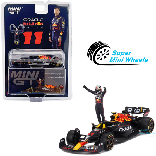 Mini GT 1:64 F1 Red Bull Racing RB18 #11 Sergio Pérez 2022 Monaco Winner #551