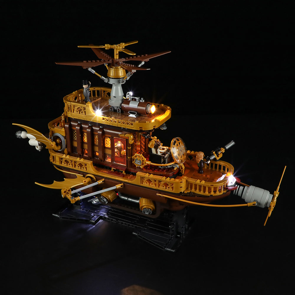 Steampunk Airship: Light Catcher 1641PCS
