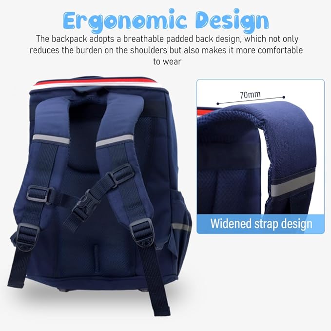 Mumma Mall - Kid’s 3D School Bag🧳 | Light & Weight🌬️ | Soft & Durable🛡️ | Waterproof💦
