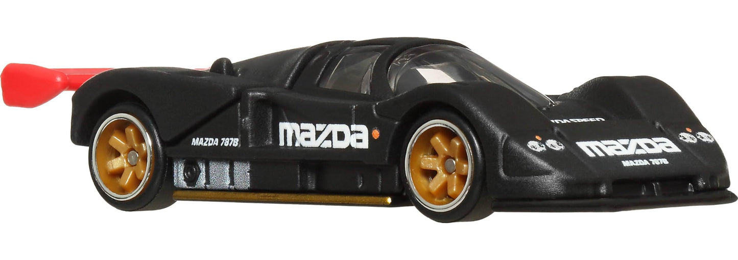 Hot Wheels Premium Car Culture Collectible Toy Car, 1:64 Scale Die-Cast Mazda 787B