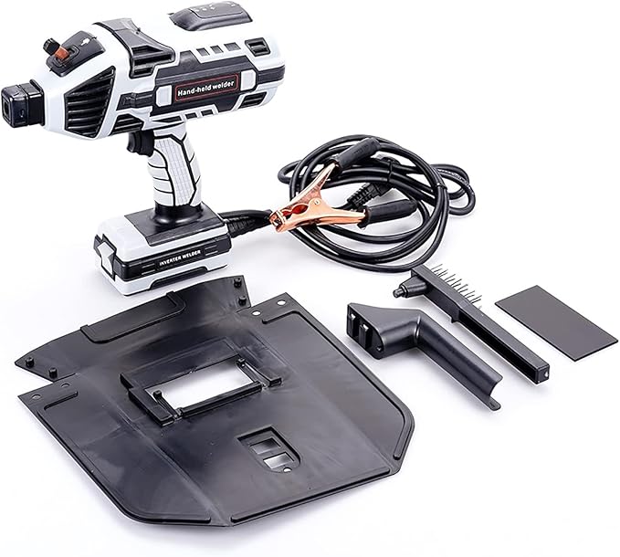 Portable ARC Welder Machine Gun, 4600W IGBT Standing Handheld Welding Machine, 6 variable current adjustment, Welder Machine Kit