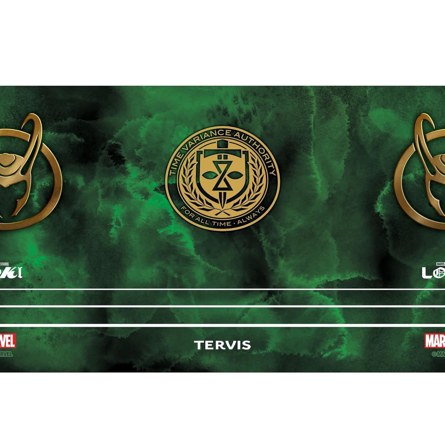 Tervis Traveler Traveler Marvel Loki Green Crest Triple Walled Insulated Tumbler Travel Cup