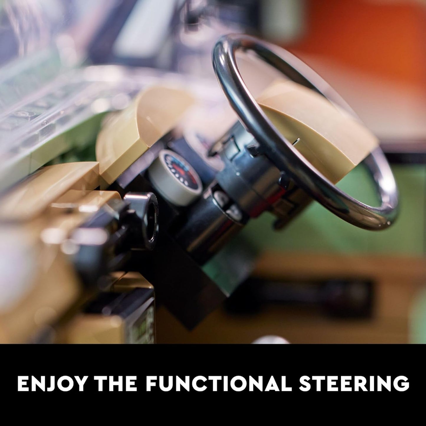 LEGO Icons Land Rover Classic Defender 90 10317 Model Car Building Set for Adults and Classic Car Lovers