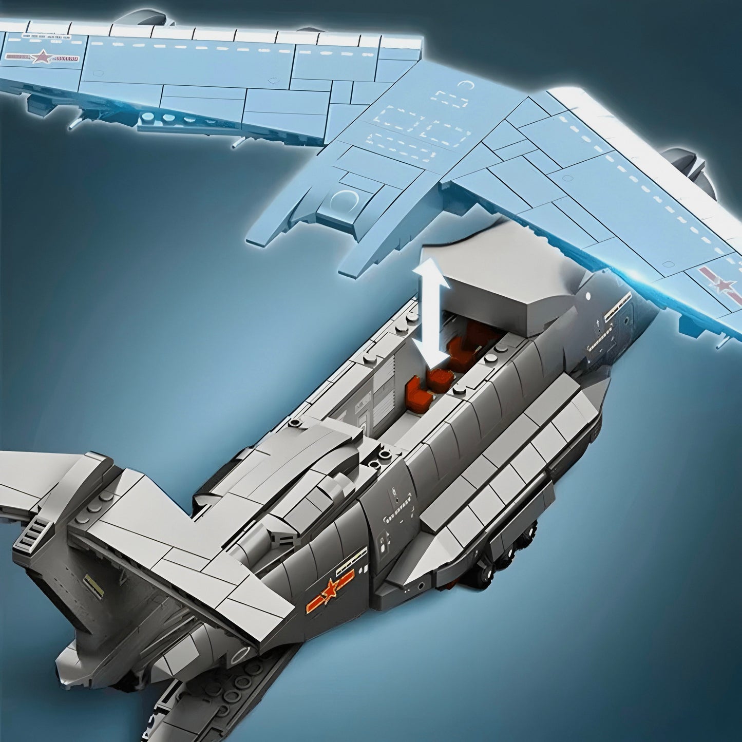 Y-20 TRANSPORT AIRCRAFT | 1416PCS