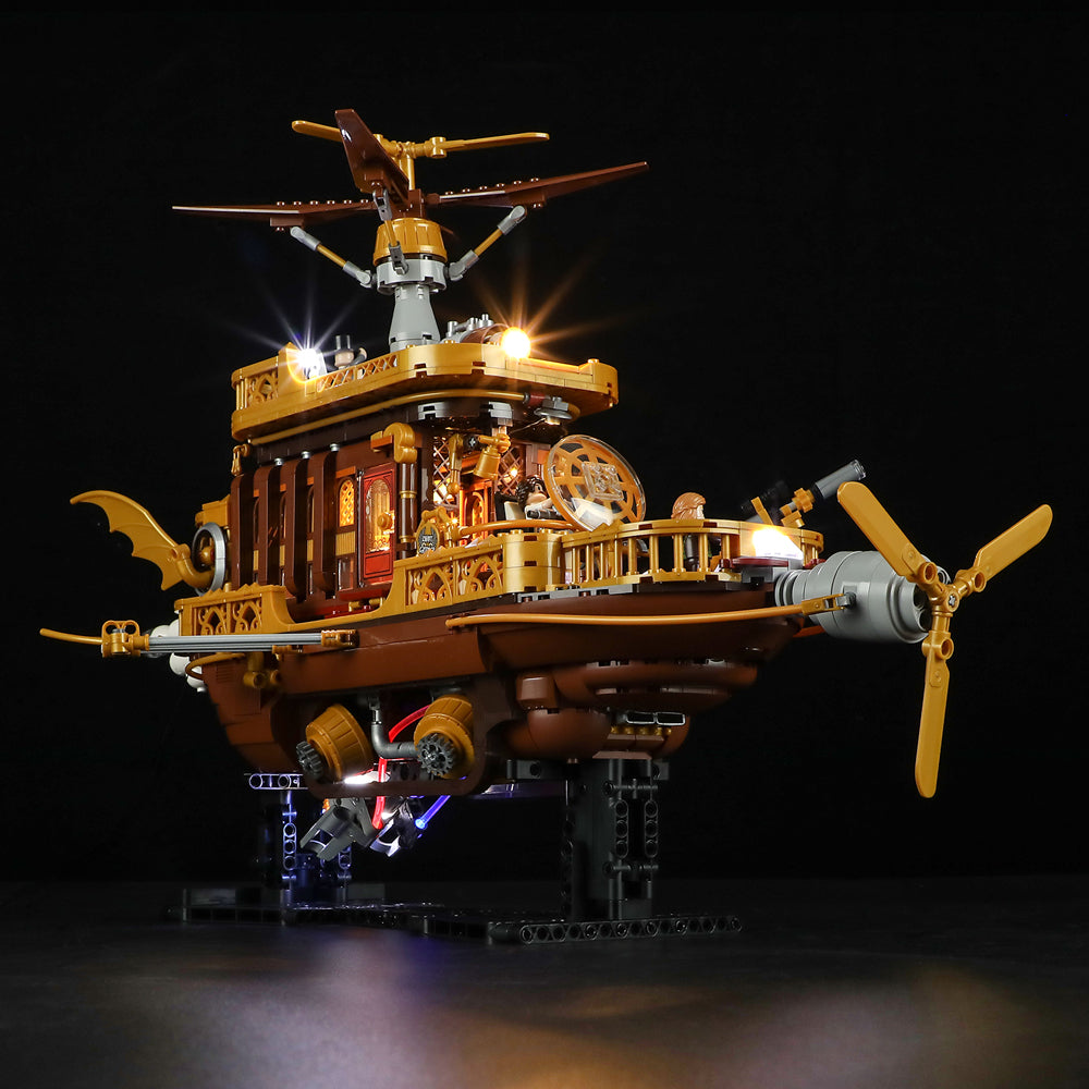 Steampunk Airship: Light Catcher 1641PCS