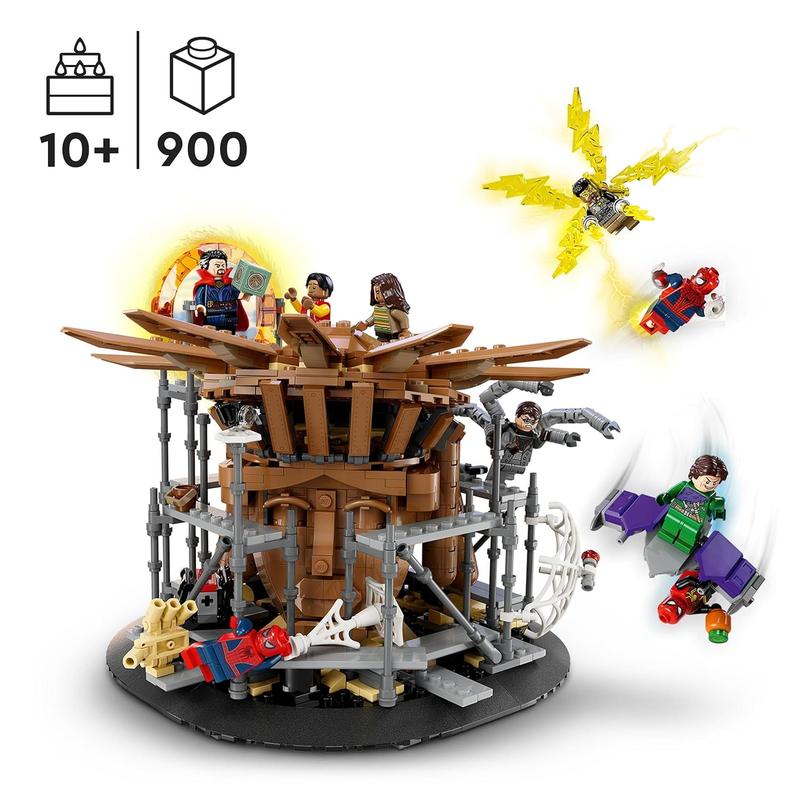 LEGO Marvel Spider Man Final Battle Building Blocks Set - 900 Pieces | 76261