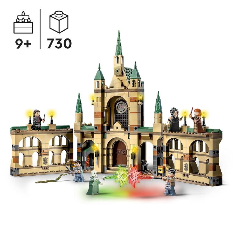 LEGO Harry Potter The Battle of Hogwarts Building Blocks Set - 730 Pieces | 76415