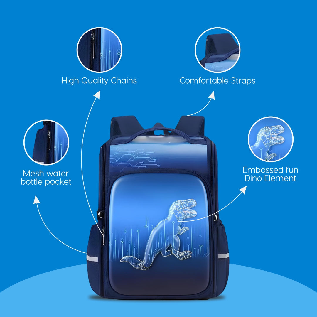 Mumma Mall - Kid’s 3D School Bag🧳 | Light & Weight🌬️ | Soft & Durable🛡️ | Waterproof💦