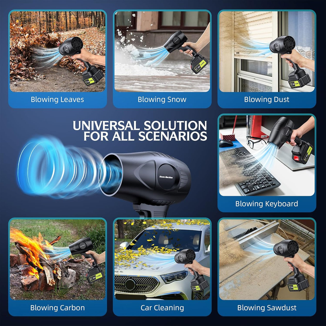 Vinthentic's Cordless Turbo Jet Blower.