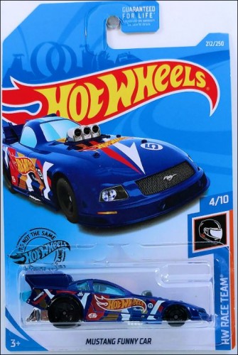 New 2019 Hot Wheels Mustang Funny Car HW Raceteam Car