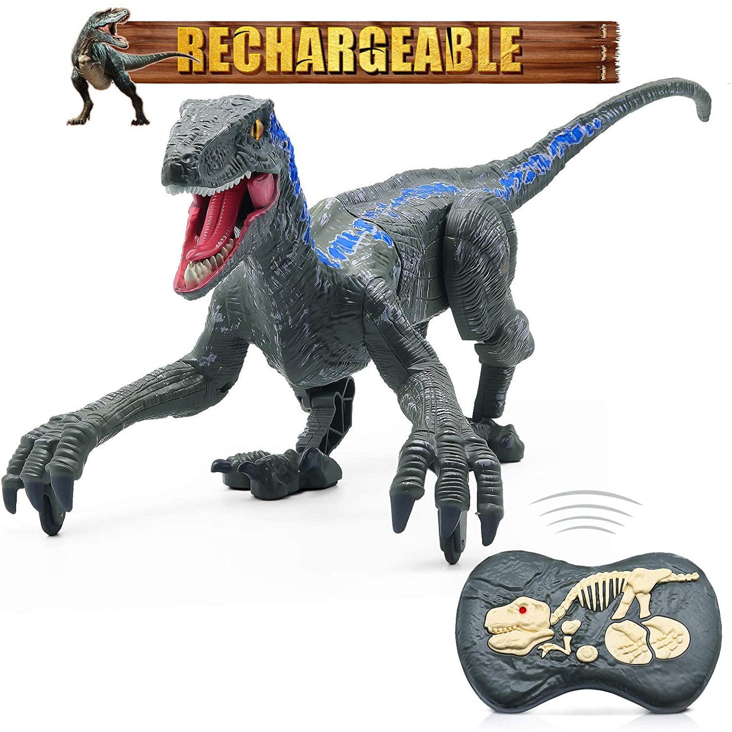 Optimal Children Gifts Realistic Remote Control Dinosaurs