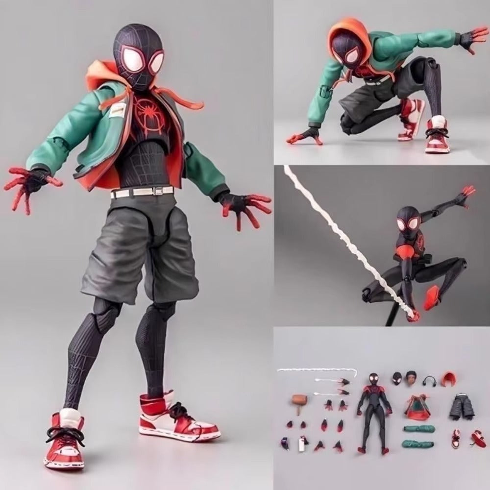 Miles Morales Spider Man Action Figure | Across The Spider-Verse