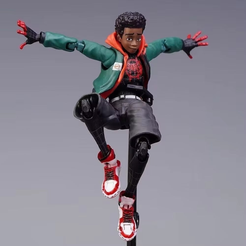 Miles Morales Spider Man Action Figure | Across The Spider-Verse