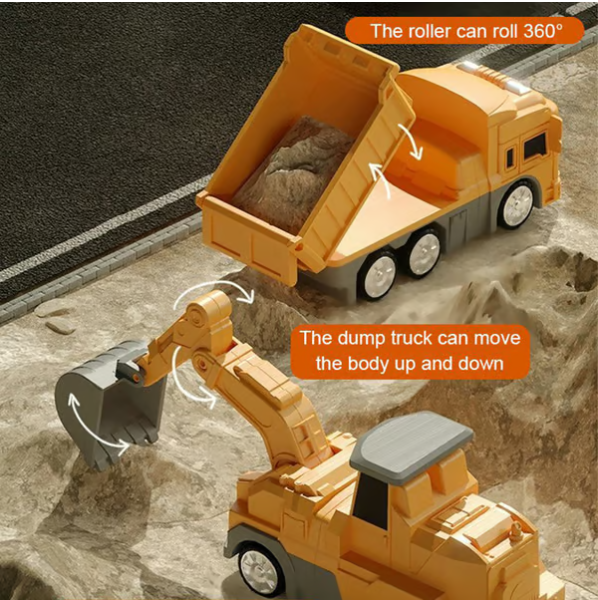 Magnetic Transform Engineering Car Assembled Toys 🔥🧲