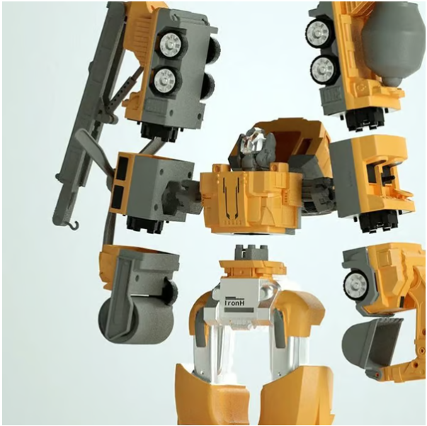 Magnetic Transform Engineering Car Assembled Toys 🔥🧲