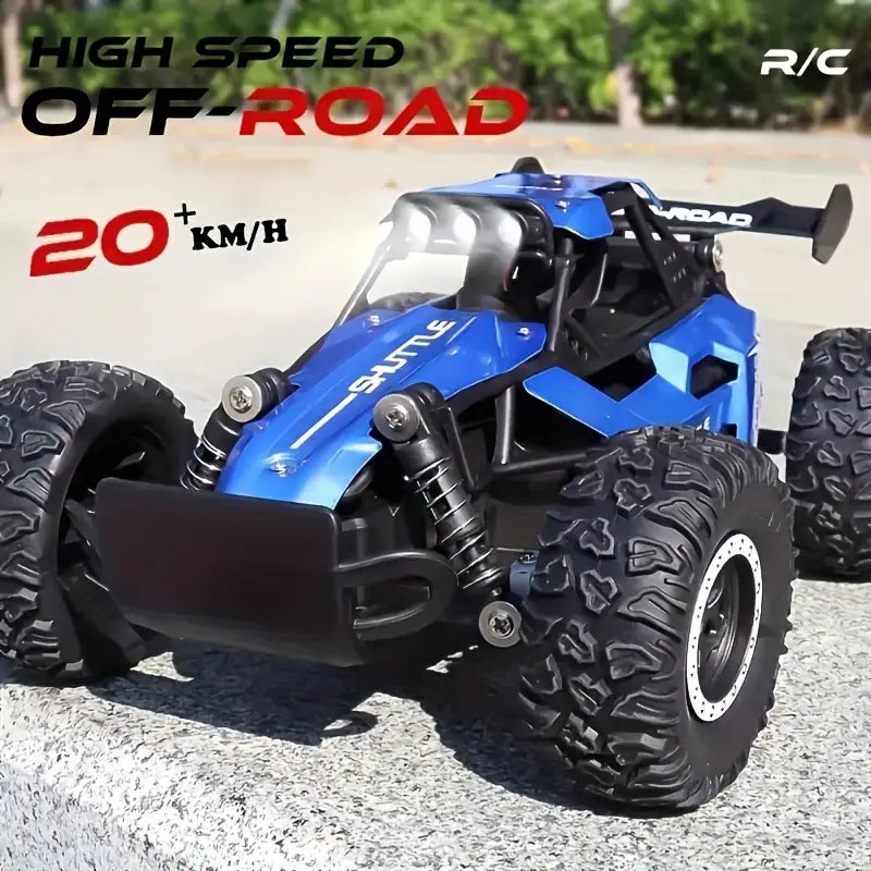 JJR/C 1:16 Small High-speed Off-road 2.4G Remote Control Car, Drifting 20KM/H, Rechargeable 500mAh Battery, USB Charging