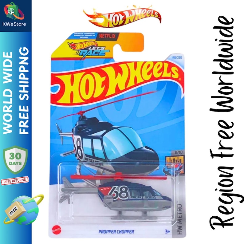 Hot Wheels Case P Mainline Propper Chopper
