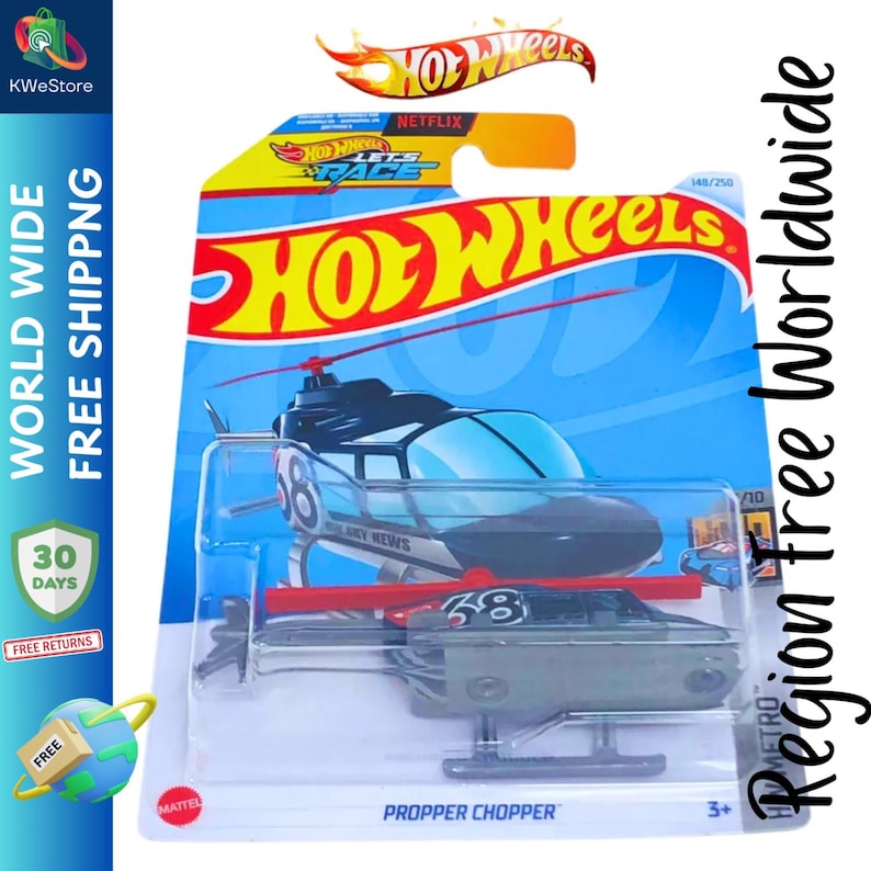 Hot Wheels Case P Mainline Propper Chopper