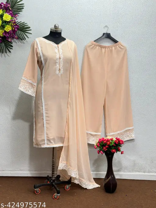 Heavy Faux Georgette Suit