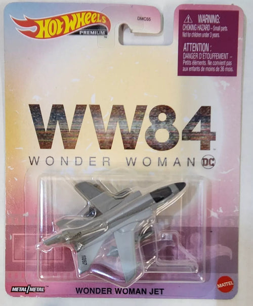 Hot Wheels Premium WW84 Wonder Woman Jet DC Comics Lockheed Martin F-22 F-35 F15