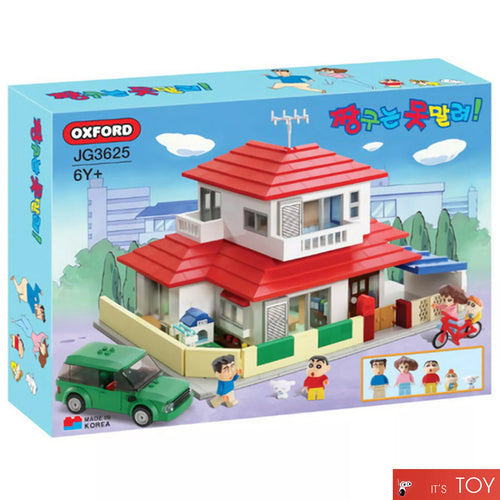 Oxford Block Crayon Shin-Chan HOUSE Bricks Building Figures Big Toy set JG3625