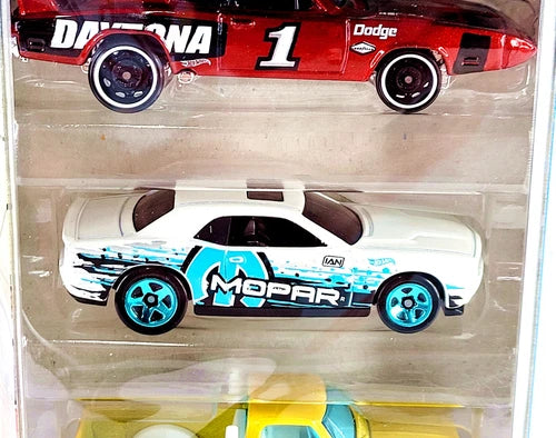 Hot Wheels MOPAR 5-Pack w/ Dodge Challenger, Charger, Viper, Li'l Red Express