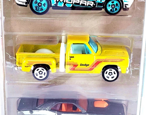 Hot Wheels MOPAR 5-Pack w/ Dodge Challenger, Charger, Viper, Li'l Red Express