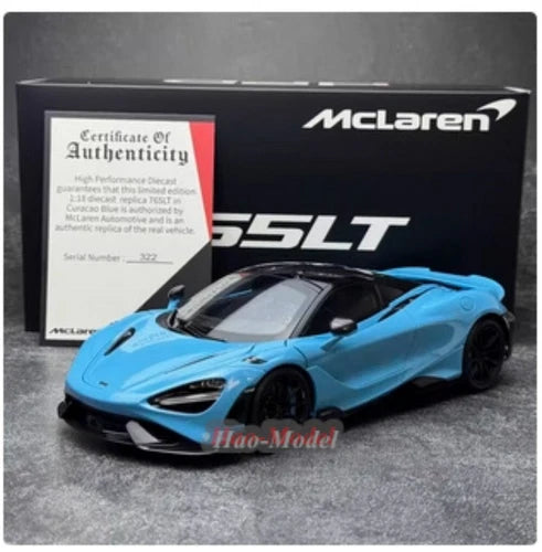 HPD 1:18 McLaren 765LT Limited Alloy Diecast Model Car