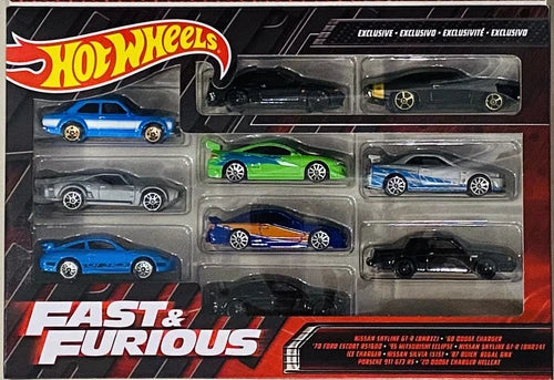 Fast and Furious 10 Car Pack Eclipse Skyline Mini Car Silvia Dutch Charger