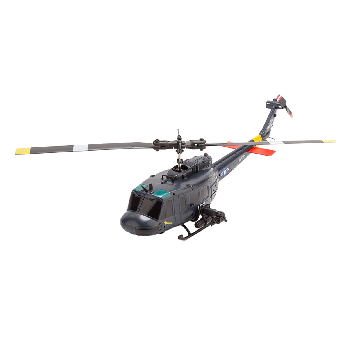 C032 1/48 Scale UH-1 Huey 2.4G 6CH Flybarless RC Helicopter Model (RTF Version)