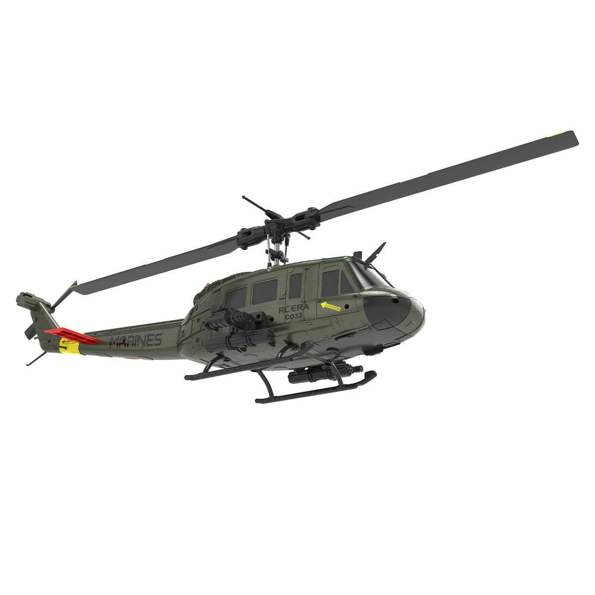 C032 1/48 Scale UH-1 Huey 2.4G 6CH Flybarless RC Helicopter Model (RTF Version)